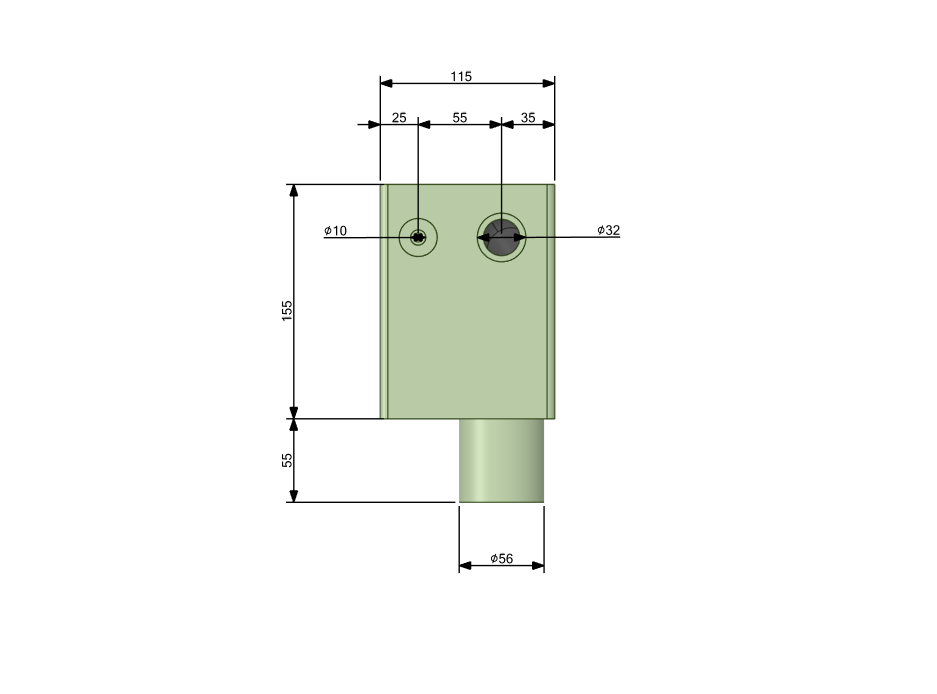 Spezial Siphon vorne