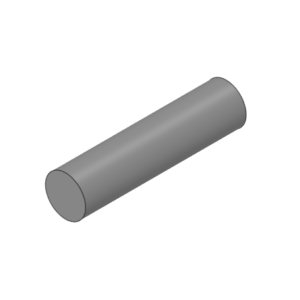 PVC Vollstab